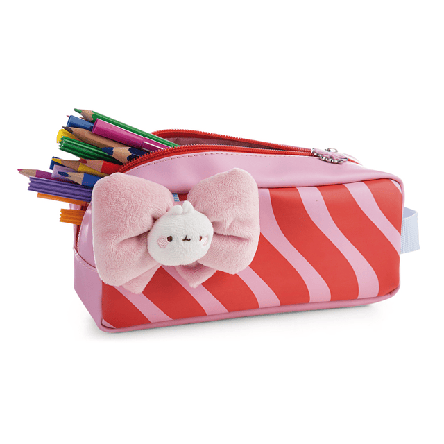 MOLANG I-2026- Estojo Molang retangular,9X19X6cm