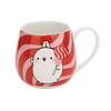 MOLANG I-2026- Caneca Molang c/chupa-chupa,400ml 8X9cm c/bandeirola