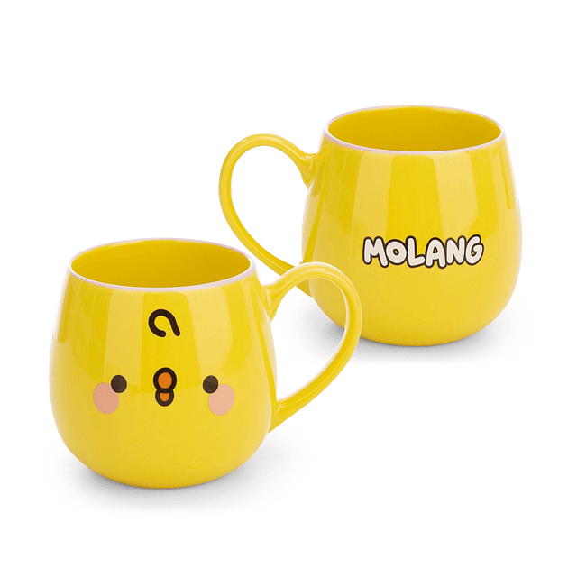 MOLANG I-2026- Caneca Piu-Piu, 400ml 8X9cm c/bandeirola