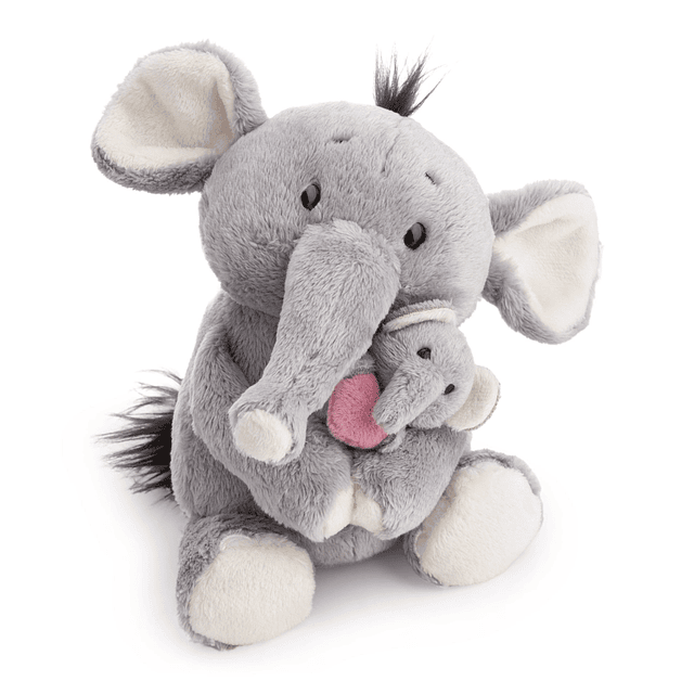 Little & Me | Peluche Elefante 20cm, c/bebé de 6cm