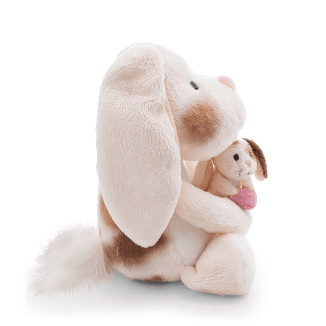 Little & Me | Peluche Coelho 20cm, c/bebé de 6cm