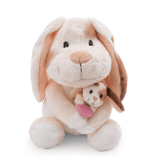 Little & Me | Peluche Coelho 20cm, c/bebé de 6cm