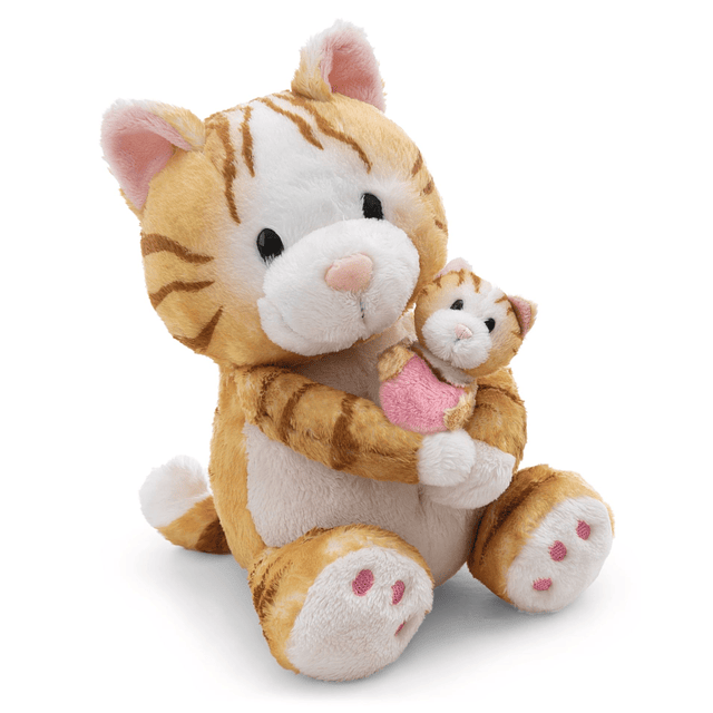 Little & Me | Peluche Gato 20cm, c/bebé de 6cm