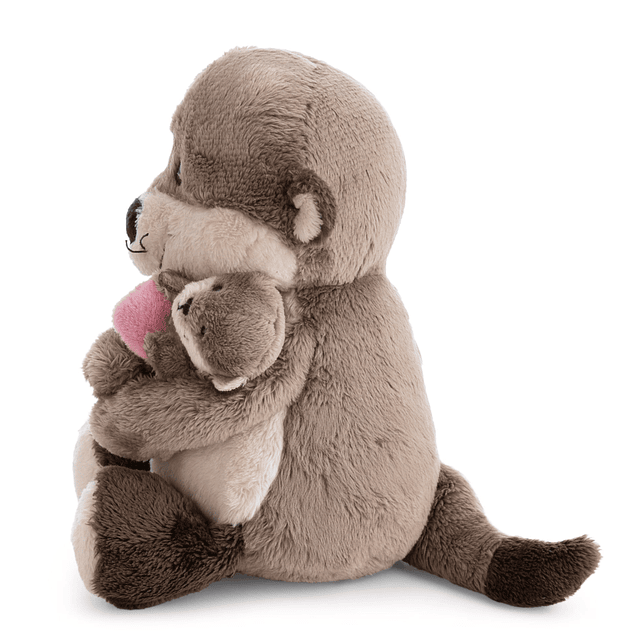 Little & Me | Peluche Lontra 20cm, c/bebé de 6cm