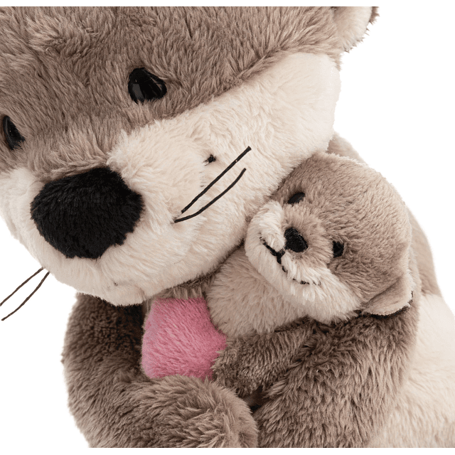 Little & Me | Peluche Lontra 20cm, c/bebé de 6cm