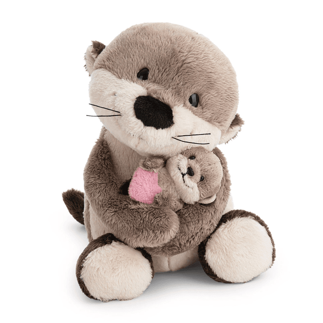 Little & Me | Peluche Lontra 20cm, c/bebé de 6cm