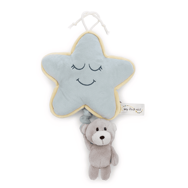 My First Friend | Estrela c/caixa música e Finni 9cm+header