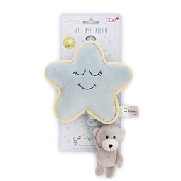 My First Friend | Estrela c/caixa música e Finni 9cm+header