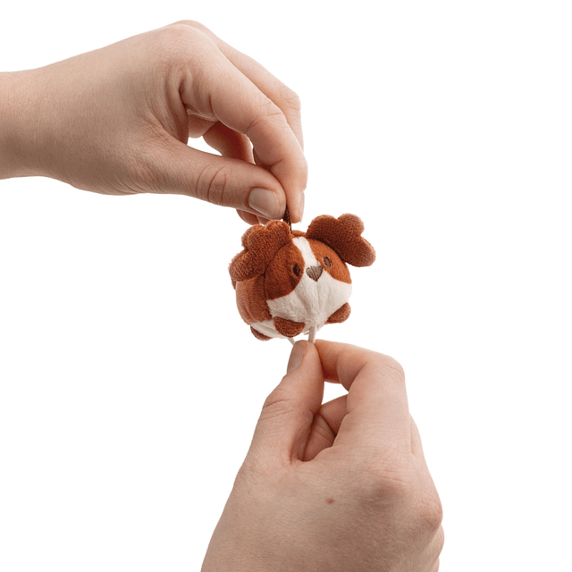 Mymochi Spring | Cão Brushy, 5cm c/ header