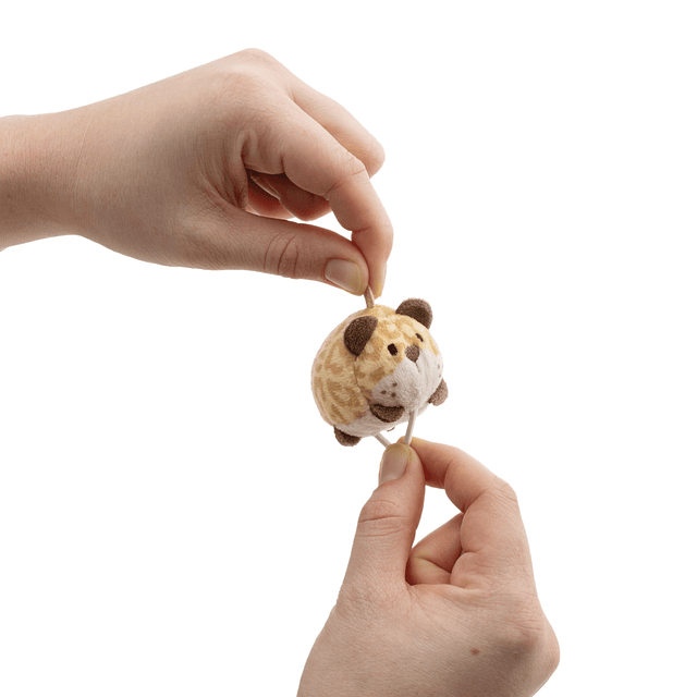 Mymochi Spring | Leopardo Ichiro deitado, 5cm c/ header