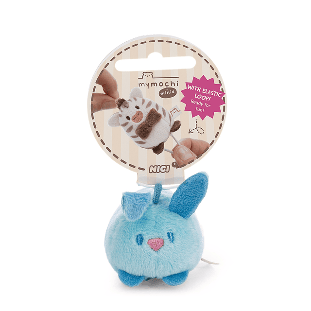 Mymochi Spring | Coelho Pibu deitado, 5cm c/ header