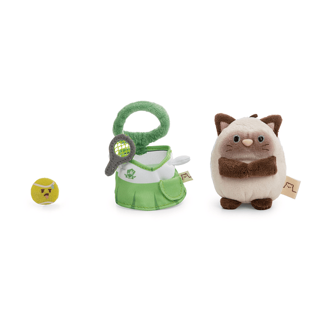 Mymochi Hobby | Gato Siamy,c/ fato de tenista