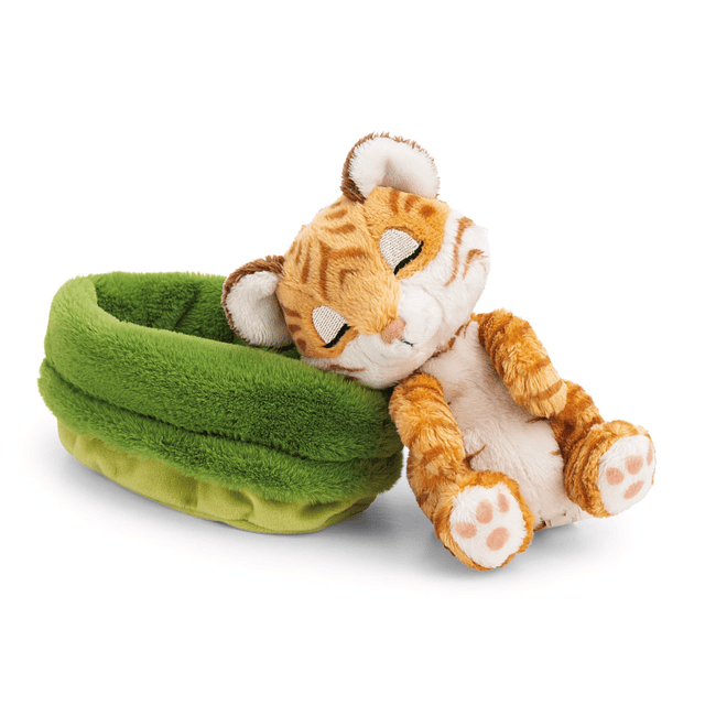 Sleeping Pets Wild Cat | Tigre em cesto, 12cm