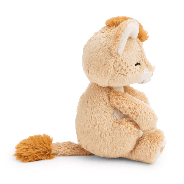 Sleeping Pets Wild Cat | Leopardo-das-neves, em cesto,12cm