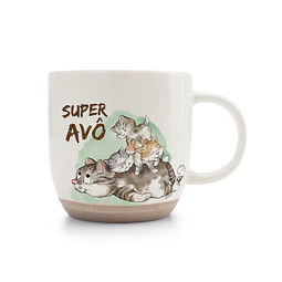 Fancy Mugs PT | Super Avô, 400ml 9,5X9,5cm