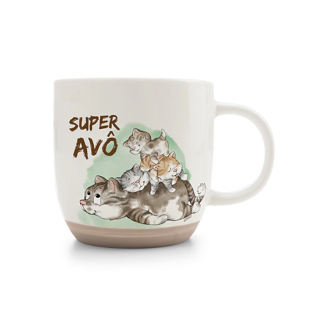 Fancy Mugs PT | Super Avô, 400ml 9,5X9,5cm