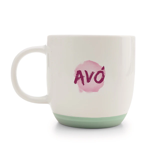 Fancy Mugs PT | Adoro-te Avó, 400ml 9,5X9,5cm