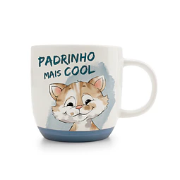 Fancy Mugs PT | Padrinho mais Cool, 400ml 9,5X9,5cm