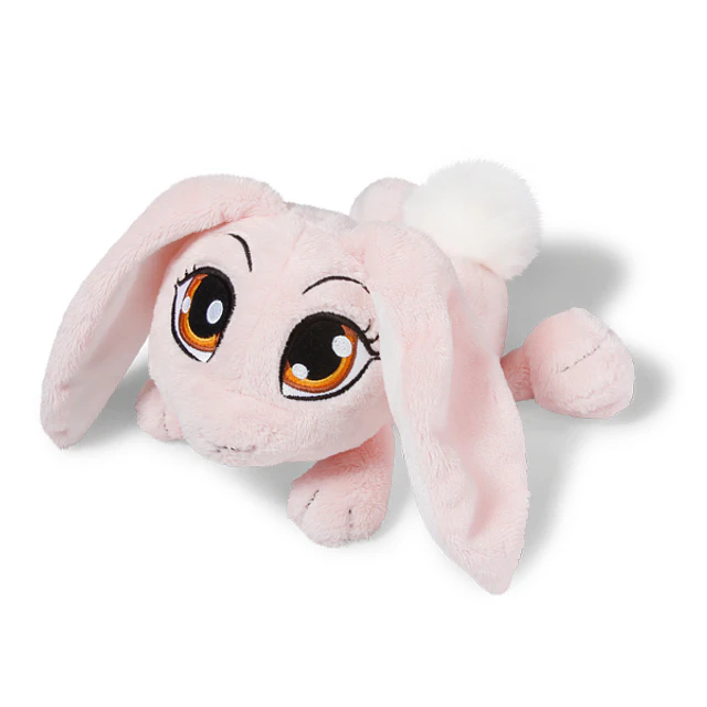 NICI SWEETHEARTS II-  Peluche Deitado 15cm, Coelho Rosa