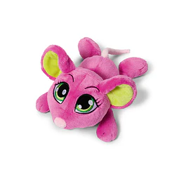 SWEETHEARTS 4- Peluche Deitado 15cm, Rato Rosa