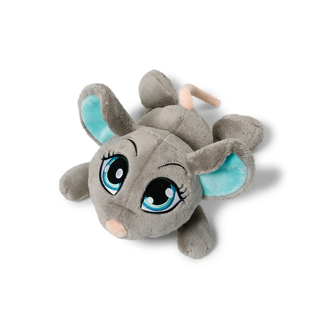 SWEETHEARTS 4- Peluche Deitado 25cm, Rato Cinzento
