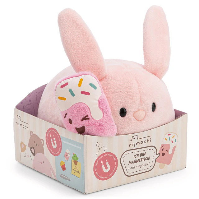 Mymochi | Coelho Pibu 13cm, c/ magnético de gelado