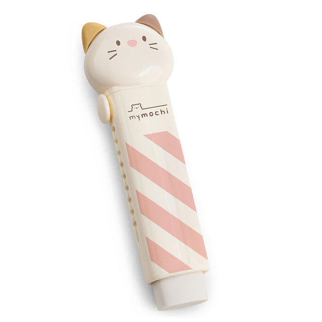 Mymochi | Borracha caneta- gato branco