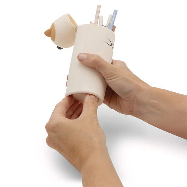 Mymochi | Estojo de silicone, em caixa de oferta 18cm