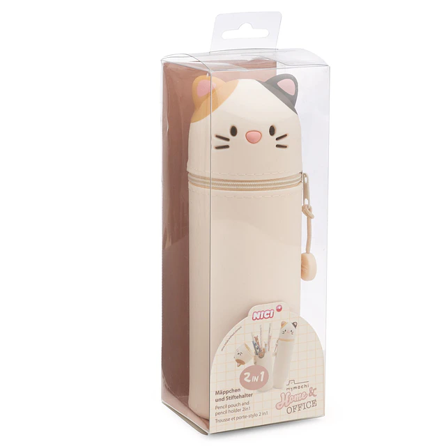 Mymochi | Estojo de silicone, em caixa de oferta 18cm