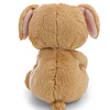 Sleeping Pets | Cão bege em cesto rosa, 12cm
