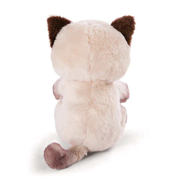 Sleeping Pets | Gato siamês em cesto azul, 12cm