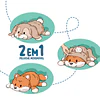 Twistimals | Peluche Ovelha & Lobo, com função reversível