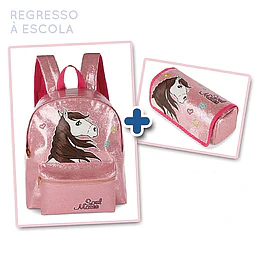 Regresso à Escola_ Pack 12 (Mochila Soulmates  43219+ Estojo Soulmates 43221)