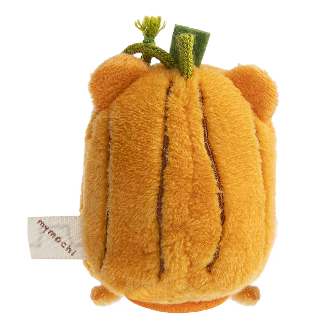 Mymochi Cosy Creepers | Urso Nomo abóbora, 5cm c/ header