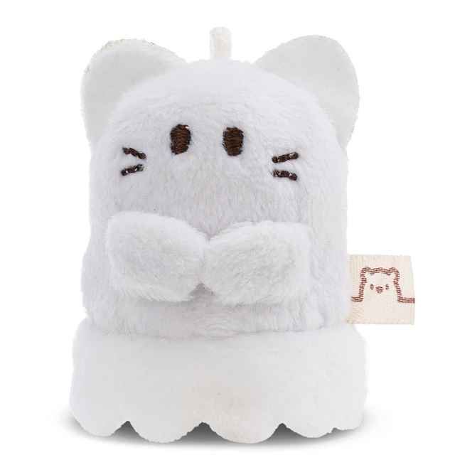Mymochi Cosy Creepers | Gato Angy fantasma, 5cm c/ header