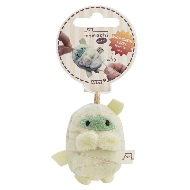 Mymochi Cosy Creepers | Múmia Spoop, 5cm c/ header