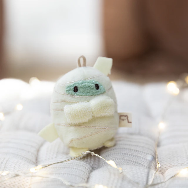 Mymochi Cosy Creepers | Múmia Spoop, 5cm c/ header