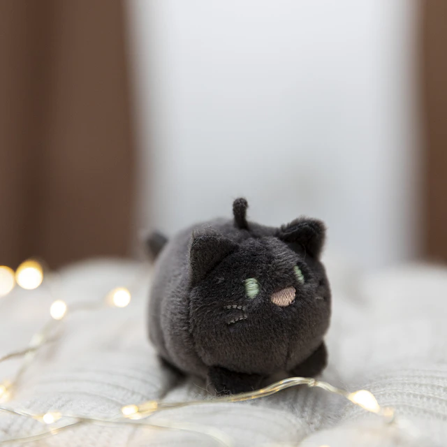 Mymochi Cosy Creepers | Gato Darky, 5cm c/ header