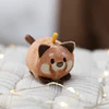 Mymochi Cosy Creepers | Panda vermelho Akai, 5cm c/ header