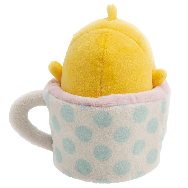 MOLANG COPO DE CAFÉ |Peluche Piu-Piu em caneca,14X9cm