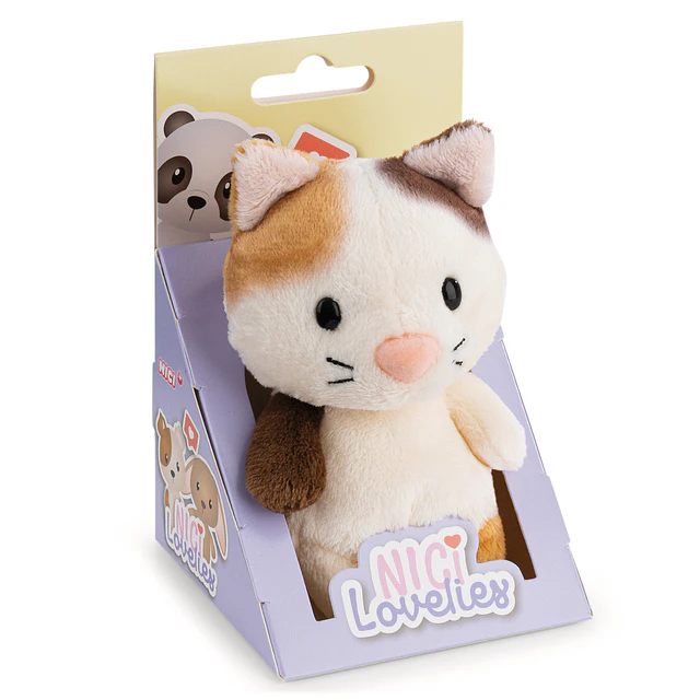Nici Lovelies | Peluche Gato 11cm, com caixa de oferta