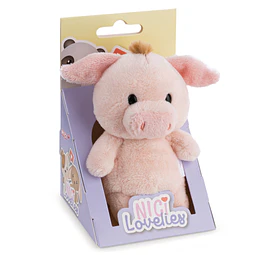 Nici Lovelies | Peluche Porco 11cm, com caixa de oferta