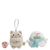 Mymochi Winter | Gato Angy, c/ fato de boneco de neve