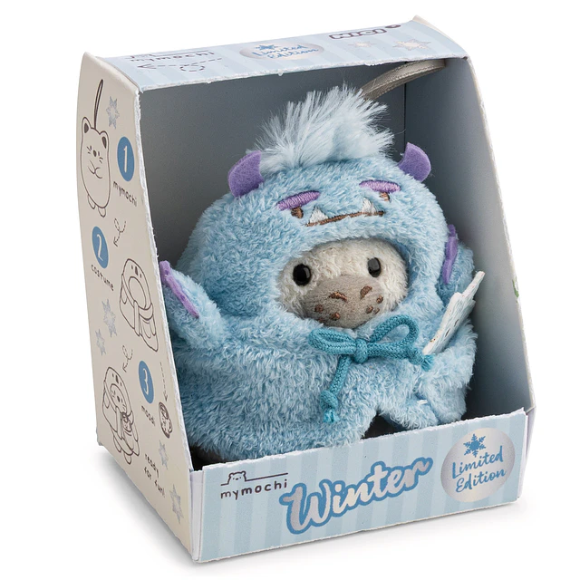 Mymochi Winter | Foca Yuki, c/ fato de yeti