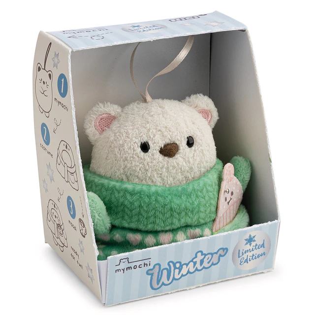 Mymochi Winter | Urso Snono, c/ camisola Natalícia