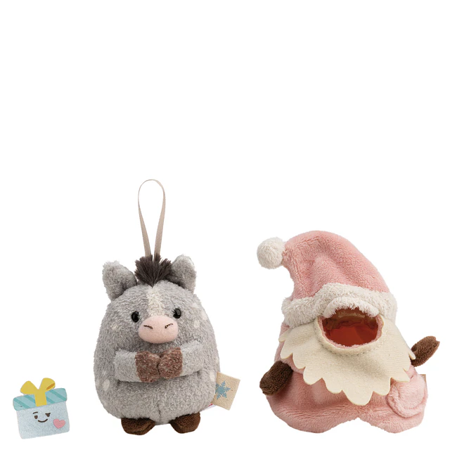 Mymochi Winter | Pónei Hoppi, c/ fato de Pai Natal