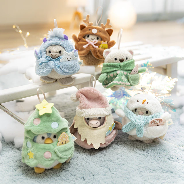 Mymochi Winter | Pónei Hoppi, c/ fato de Pai Natal