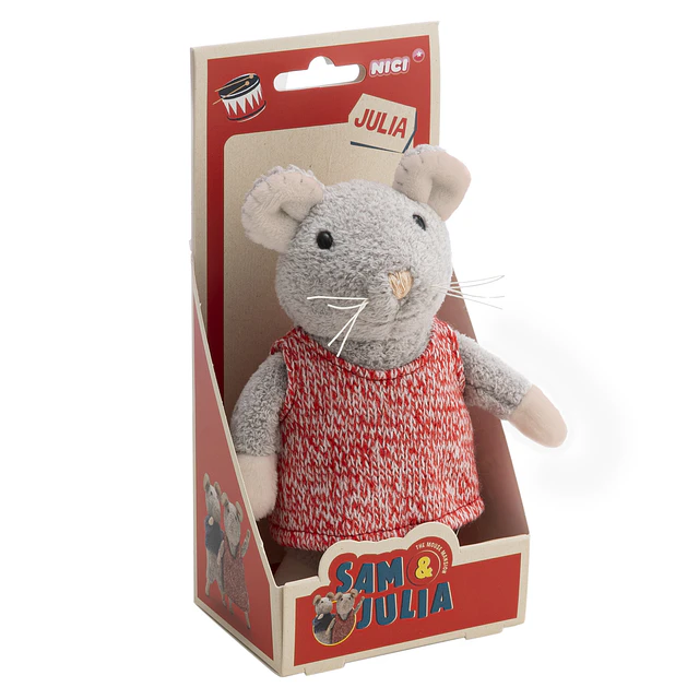 Sam & Julia | Peluche Julia 15cm c/ caixa de presente