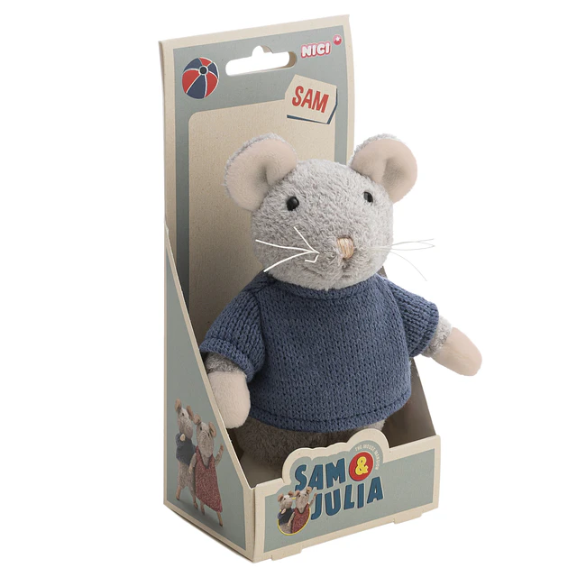 Sam & Julia | Peluche Sam 15cm c/ caixa de presente