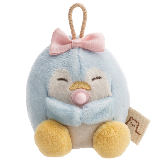 Mymochi | Pinguim Waddle,c/bola e mosquetão em caixa